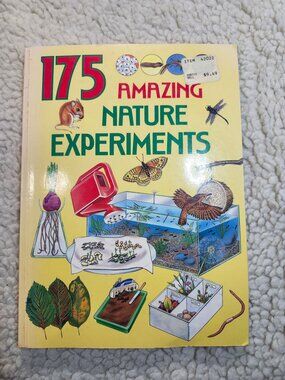 175 Amazing Nature Experiments Rosie Harlow Gareth Morgan Paperback Illustrated
